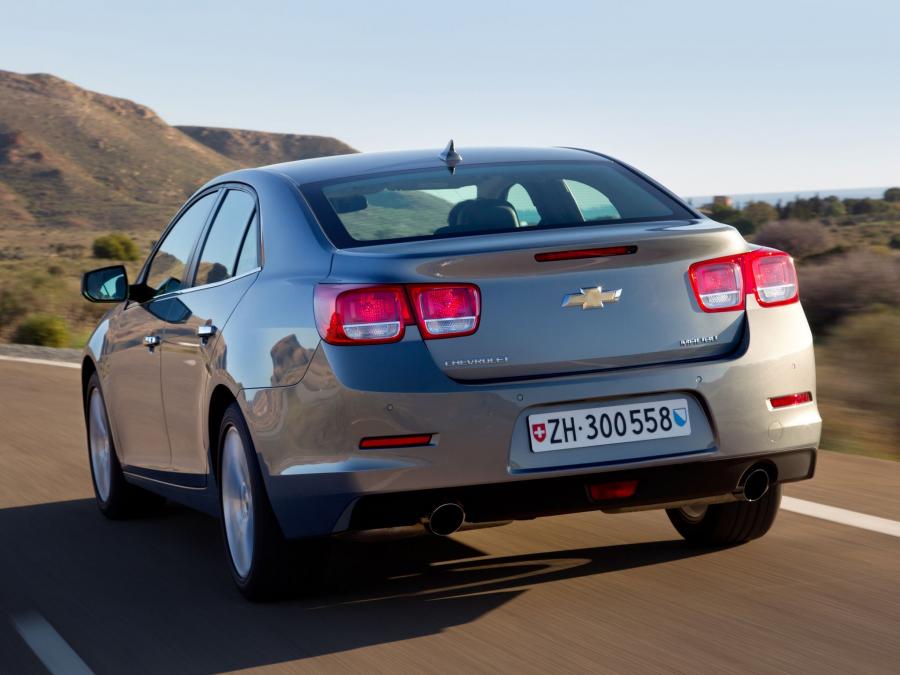  Chevrolet Malibu 2012 года  (EU) (фото 97 из 105)